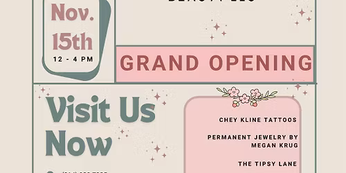 Grand Opening \u2728\ud83c\udf37\ud83e\udd0d