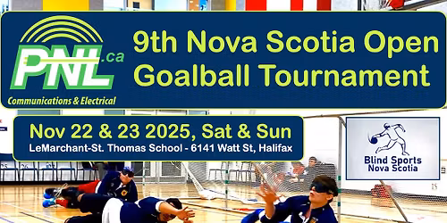 PNL 9th NS Open Goalball Tournament