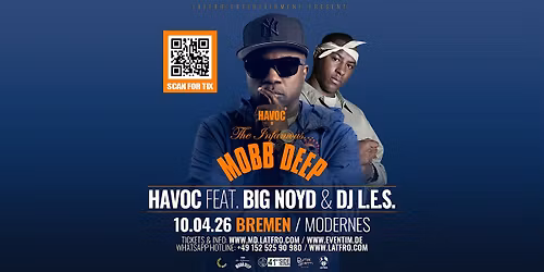 Mobb Deep Havoc feat. Big Noyd, DJ.L.E.S. Live in Bremen