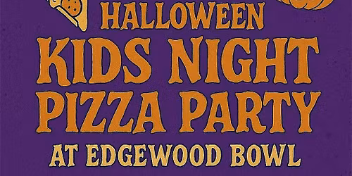 Halloween Kids Night Bowling Pizza Party