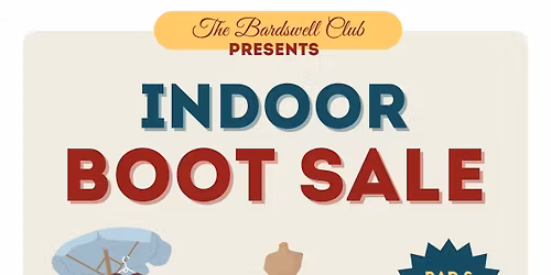Indoor Boot Sale