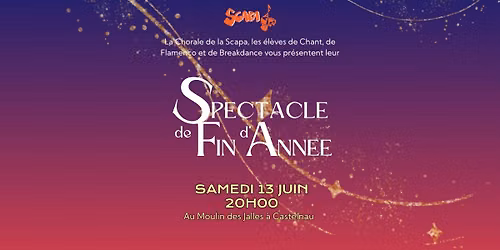 Spectacle Flamenco, Breakdance, Chorale et Chant, Couture