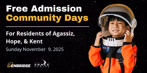 Copy of Community Days Sponsored by Enbridge:  Agassiz, Hope & Kent