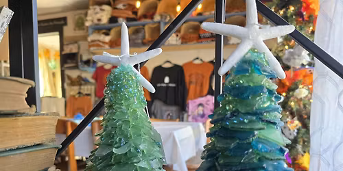 Make a seaglass Christmas tree at the Bloomin Cottage