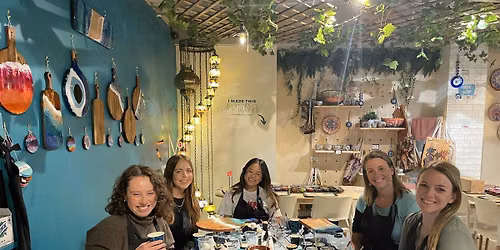 Resin Art Workshop in Dallas