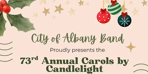 73rd Annual Carols by candlelight