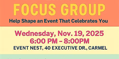 Menopalooza Expo Focus Group