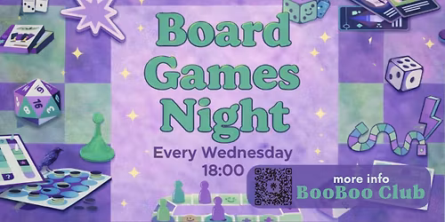 \ud83c\udfb2 Board Games Night every Wednesday!