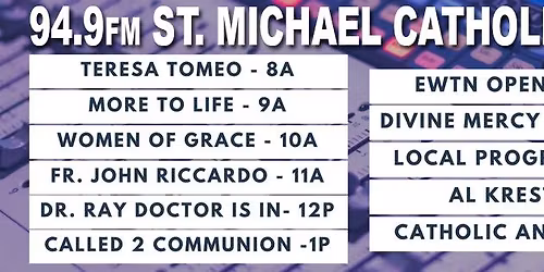 Theology at the Tower - St. Michael Catholic Radio Fundraiser