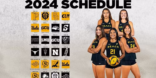 Parking Vanguard Lions at Long Beach State Mens Volleyball