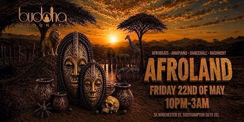 AFROLAND MAY 22 AT BUDDHA LOUNGE