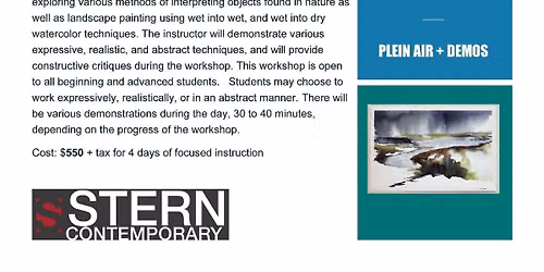 4 day WATERCOLOR WORKSHOP