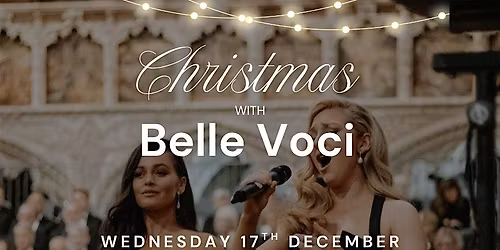 Christmas with Belle Voci 2025
