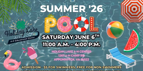 Public Pool Party Series - June 6