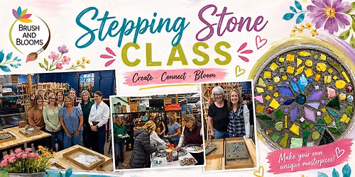 Mosaic Stepping Stone Workshop