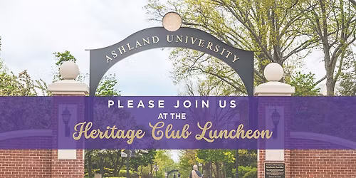 Ashland University Heritage Club Luncheon