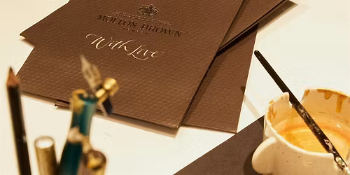 Molton Brown Harrogate - Calligraphy Event