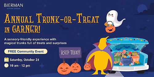 Sensory-Friendly Trunk-or-Treat in Garner!