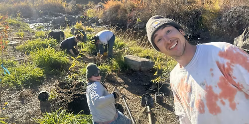 Planting and Education Walk at Cowiche Creek