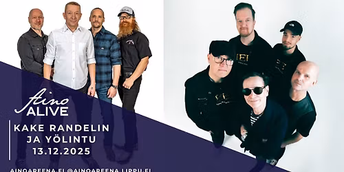 Aino Areena Alive: Kake Randelin ja Y\u00f6lintu