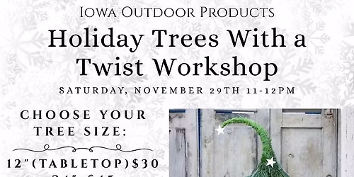 Holiday Trees with a Twist