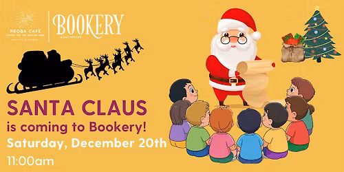 Santa Claus is Coming to Bookery Manchester!