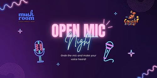 Open Mic at Mushroom Studio
