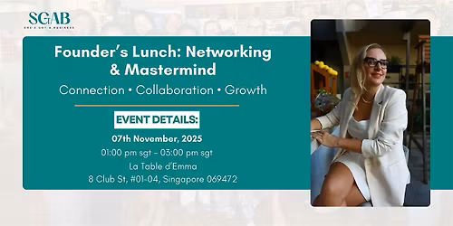 Founder's Lunch: Networking & Mastermind