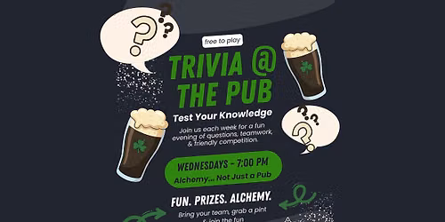 Team Trivia @ Alchemy