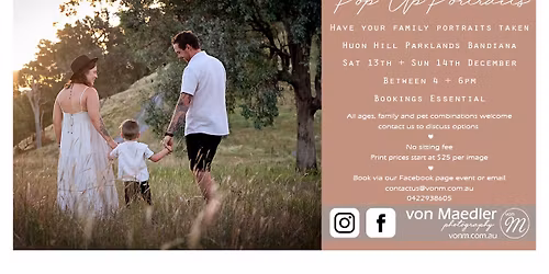 Sunset Pop-Up Family Sessions - In Time For Christmas!