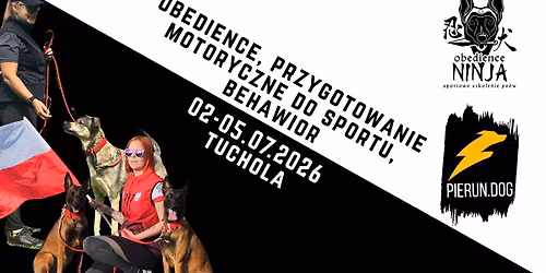 LIPCOWE Trenowanie w Tucholi z Obedience Ninja & Pierun Dog 