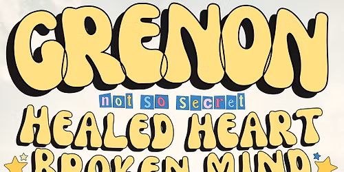 Grenon's "Healed Heart broken mind" hometown EP release show at secret location