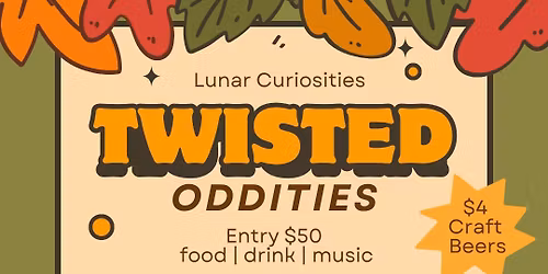 Twisted Oddities x Skinny's Bar and Grill 11\/12\/25