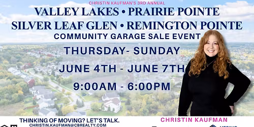 Valley Lakes & Surrounding Areas COMMUNITY GARAGE SALE EVENT 2026