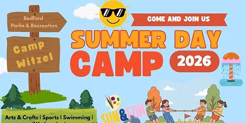 Bedford (NH) Parks & Recreation host 2026 Camp Witzel - Summer Day Camp