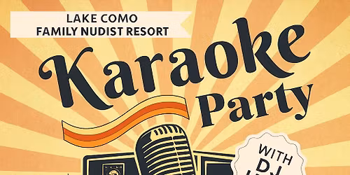 Sundays - Nude Karaoke with DJ Jack at Lake Como
