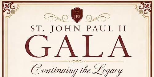 St John Paul II Catholic Church and Campus Ministry Gala