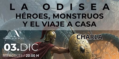 Charla Filos\u00f3fica: LA ODISEA \u2014 H\u00e9roes, monstruos y el viaje a casa
