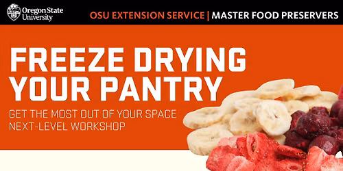 Freeze-drying your pantry