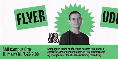 FLYERUDDELING m. Anna Bjerre