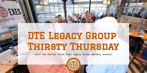 Legacy Group May Thirsty Thursday