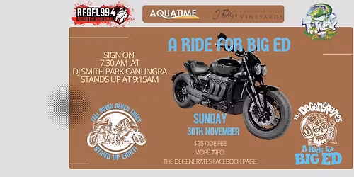 A RIDE FOR BIG ED