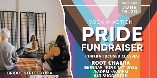 Pride Fundraiser Yoga Class - Root Chakra