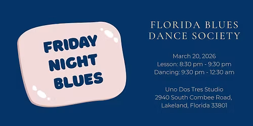 Friday Night Blues Dance
