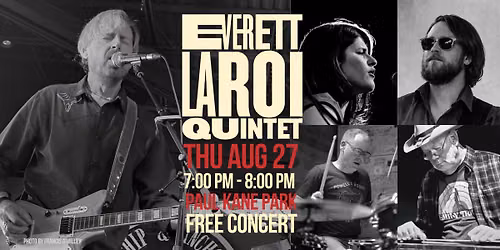 Everett LaRoi Quintet - Free Concert at Paul Kane Park