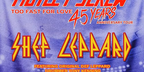 M\u00f6tley Scr\u00ebw & Shef Leppard - Live & Loud @ Birdwell Venue, Barnsley