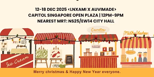 Christmas Market aka last booth of 2026