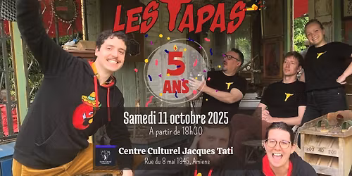 Les 5 Ans des Tapas d'Amiens