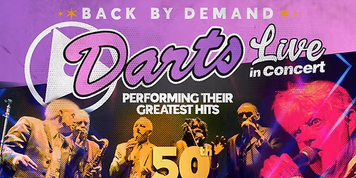 Darts Live in Concert - 50th Anniversary Tour 
