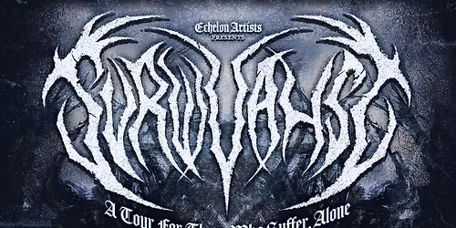 SURVIVALIST @ The Junction, Plymouth | 25.05.26